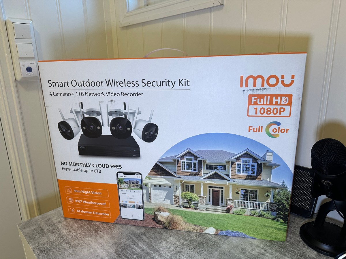 Imou smart outdoor wireless security&nbsp;kit